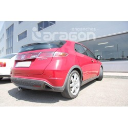 Attelage Honda Civic VIII Hayon de 2006 à 2012