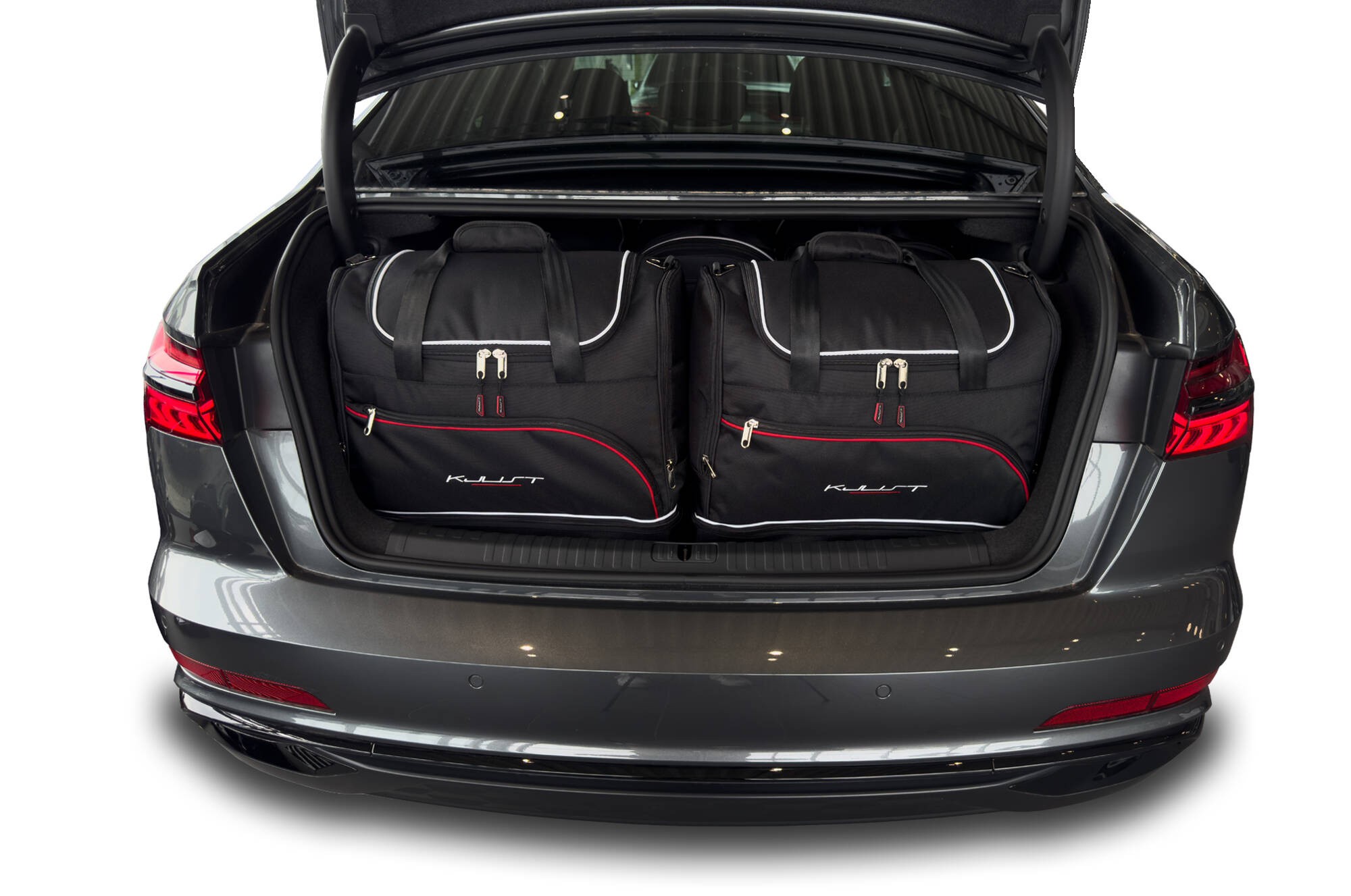 KJUST Pack de Sacs de Voiture 5 par Compatible avec AUDI A6 LIMOUSINE C8 2018+