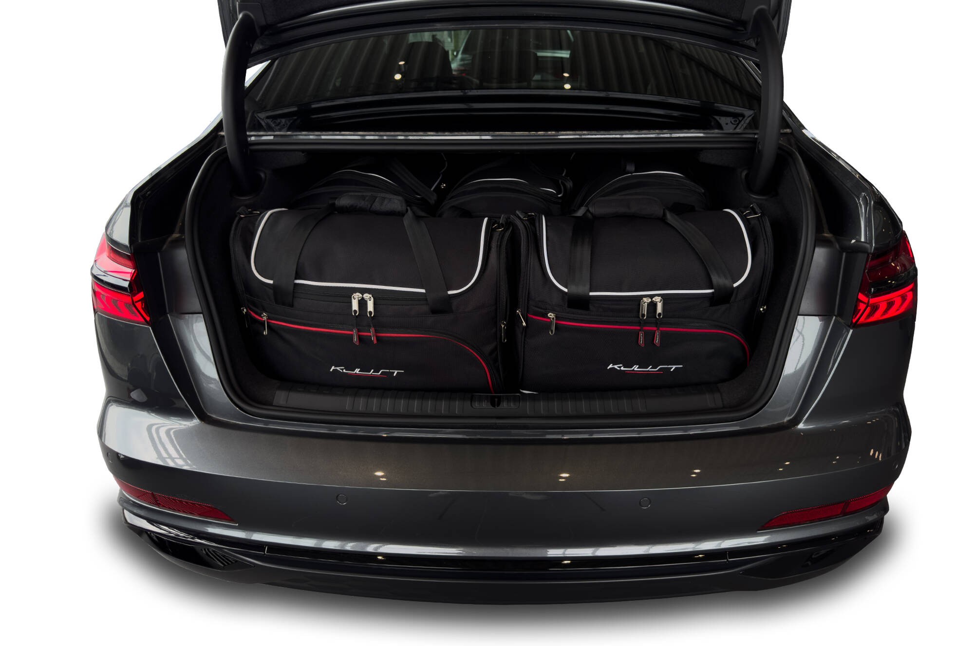 KJUST Pack de Sacs de Voiture 5 par Compatible avec AUDI A6 LIMOUSINE C8 2018+
