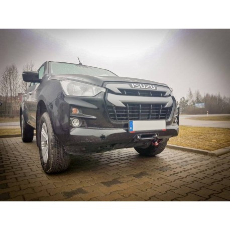 Platine avec Treuil Electrique (Câble Acier) pour Ford Ranger (2007-2012)