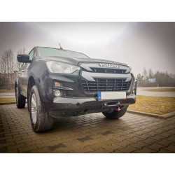 Platine avec Treuil Electrique (Câble Acier) pour Ford Ranger (2007-2012)