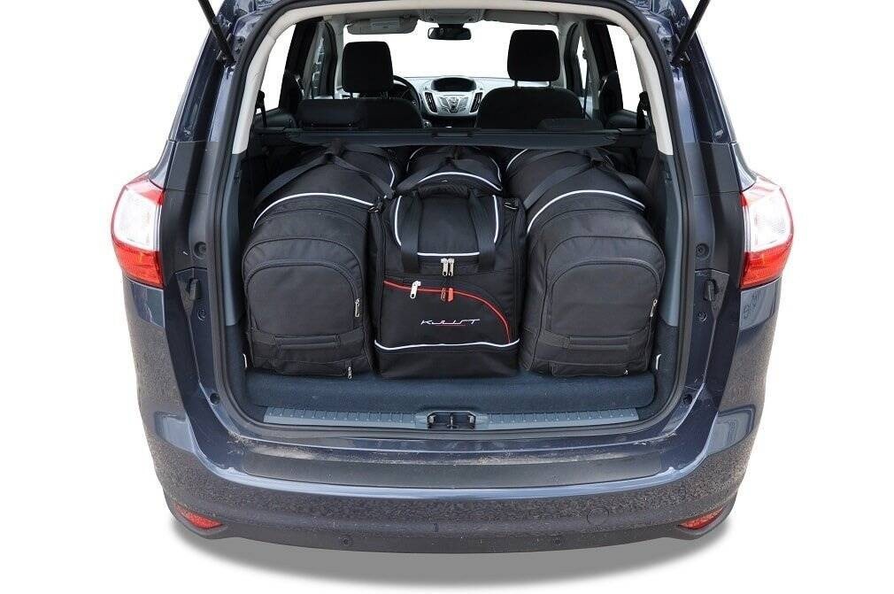 FORD Grand C-Max 2010-2015 PACK DE SACS 4 PAR