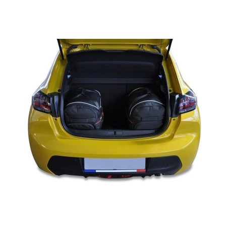 PEUGEOT 208 HATCHBACK 2019+ PACK DE SACS 3 PAR