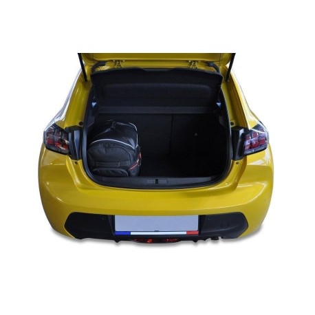 PEUGEOT 208 HATCHBACK 2019+ PACK DE SACS 3 PAR