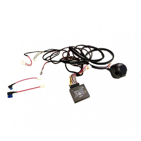 Faisceau 7 Broches Spécifique Jaeger Pour Citroën C3 Aircross sans préparation attelage du 11/2017 au 12/2024