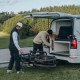 Porte-vélos Atera Grande inclinaison (Spécial hayon) pour 2 vélos