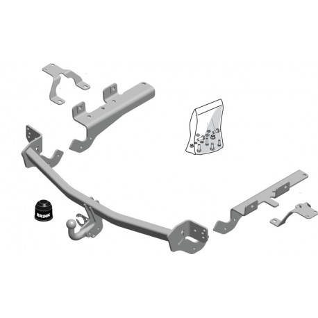  Attelage pour Toyota RAV4 (A4) à partir de 2013 [Col de cygne]