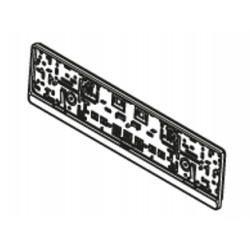 Support de plaque d'immatriculation - Porte-vélos Atera Strada DL / Sport / e-bike / Genio