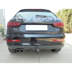 Attelage AUDI Q3 à partir de 2011 [Rotule sur platine démontable] 