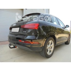 Attelage AUDI Q3 à partir de 2011 [Rotule sur platine démontable] 