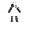 Jeu de serrures porte-vélos Atera - 4 serrures + 2 clefs
