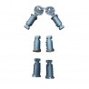 Jeu de serrures porte-vélos Atera - 6 serrures + 2 clefs