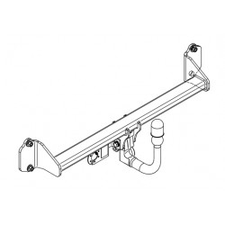 Attelage Steinhof Pour BMW X1 (F48) du 10/2015 au 10/2022 [Rotule Auto. Verticale]