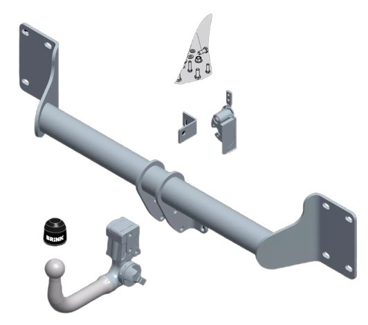 Attelage BMW X5 (F15) 4x4 à partir du 12/2013 [Rotule automatique]