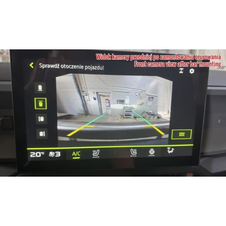 Pare-buffle sans barre transversale Dacia Duster (2018-)