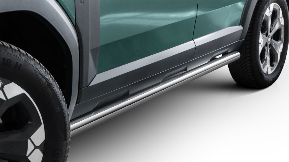 Marchepieds Dacia Duster (2018 -) - Rond Latéraux -