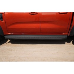 Marchepieds Ford Ranger (2019 - ) - Plat Avec Plaque Anti Dérapante -