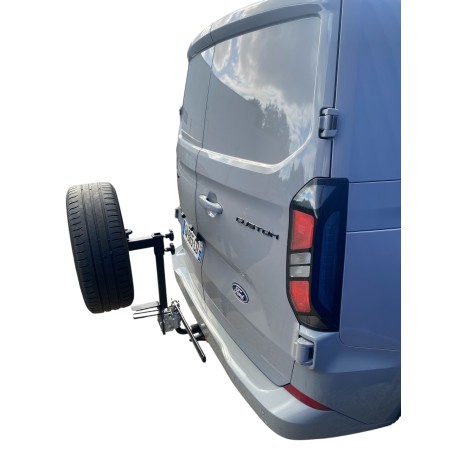 Porte-roue de secours sur attelage LEMET – Support universel pour voiture, SUV, 4x4 , Pickup