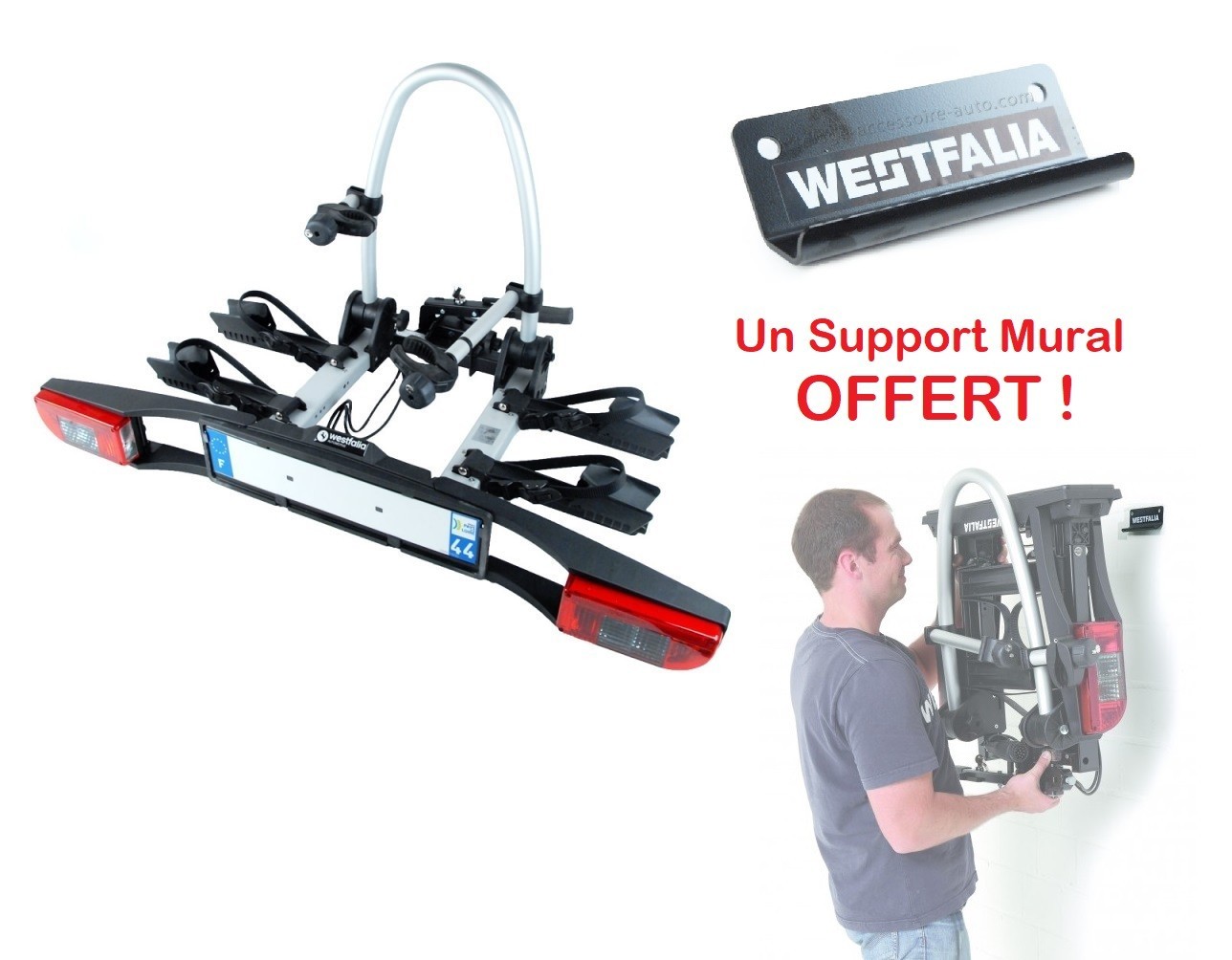 Porte vélos BC 60 pour 2 vélo de Westfalia