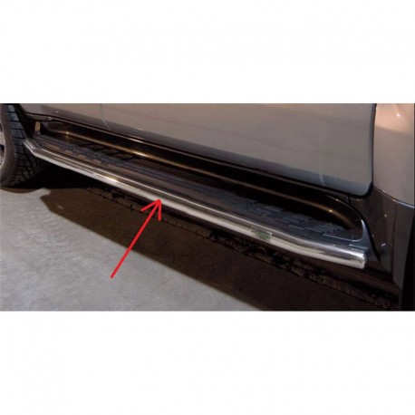 Marchepieds Toyota Land Cruiser V8 (2008-2012) - Rond Latéraux -