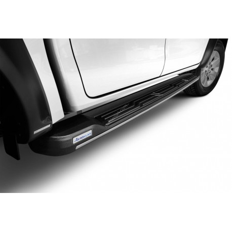 Marchepieds Ford Ranger (2019 - ) - Plat Avec Plaque Anti Dérapante -