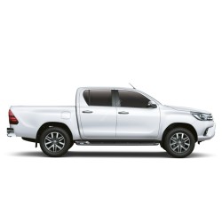 Marchepieds Ford Ranger (2019 - ) - Plat Avec Plaque Anti Dérapante -