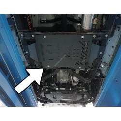 Plaque de protection boîte de vitesse et de transfert Ford Ranger (2012-2016)