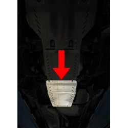 Plaque de protection boîte de vitesse et de transfert Ford Ranger (2012-2016)