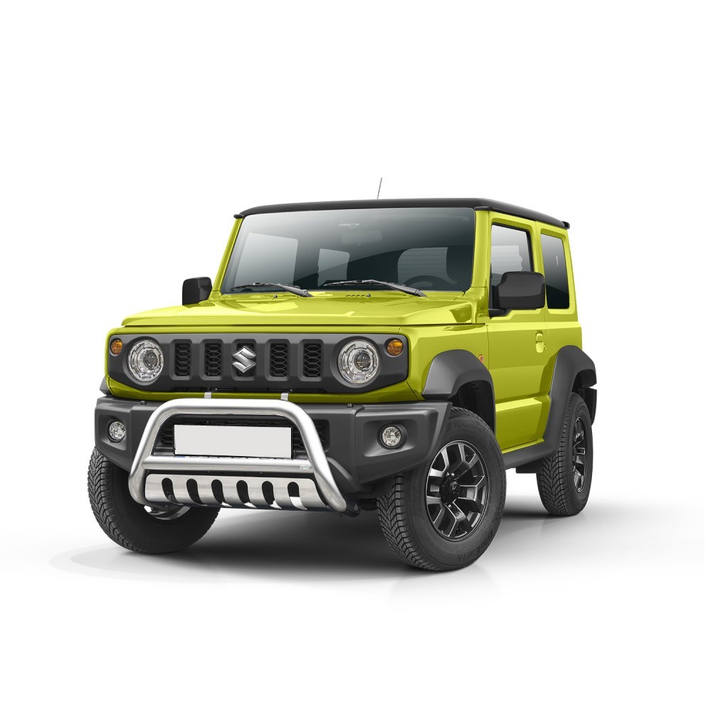 Pare-buffle avec plaque de protection Suzuki Jimny (2018-)
