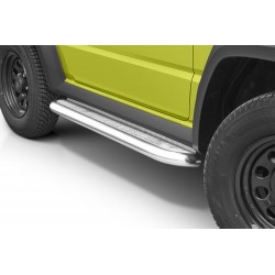 Marchepieds Suzuki Jimny (2018 -) - Plat Avec Plaque Anti Dérapante -