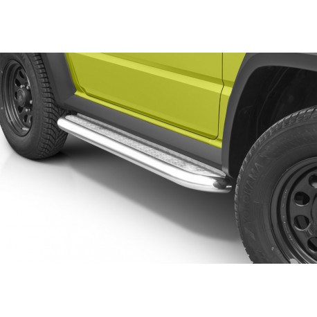Marchepieds Suzuki Jimny (2018 -) - Plat Avec Plaque Anti Dérapante -