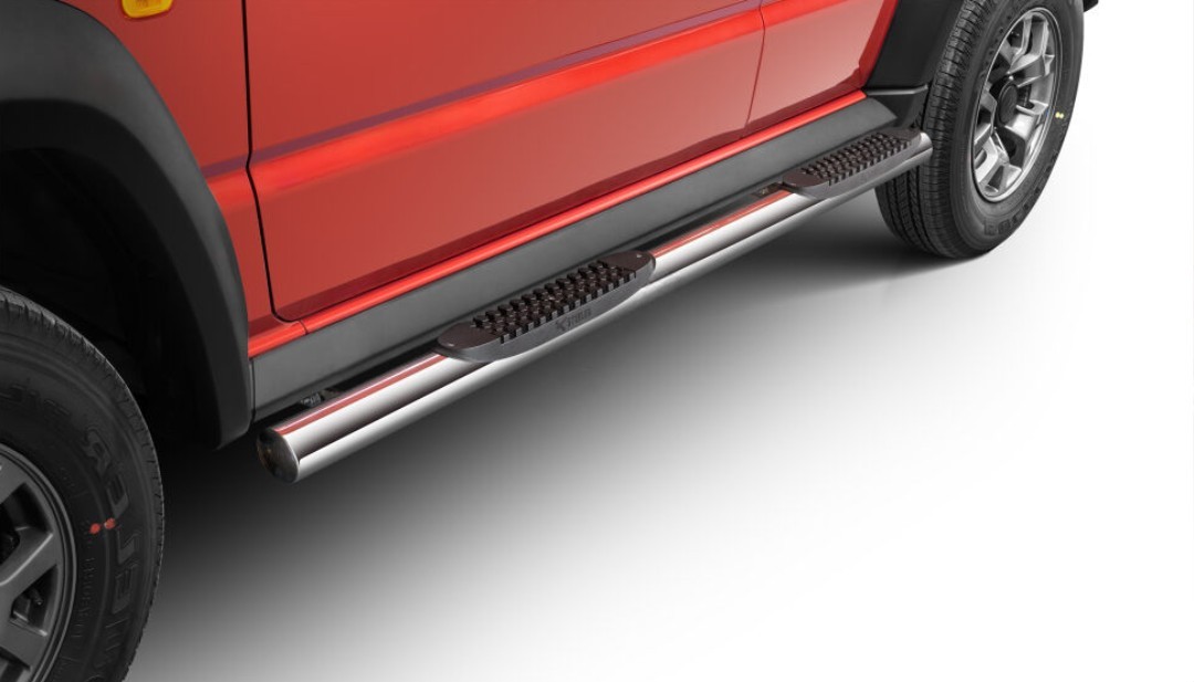 Marchepieds Suzuki Jimny 5 Portes (2023-) - Latéraux Avec Revêtement en Plastique Anti-Dérapant