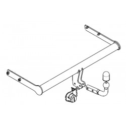 Attelage FORD FOCUS 1 Hayon de 1998 à 2005 + Faisceau standard [Rotule sur platine] 