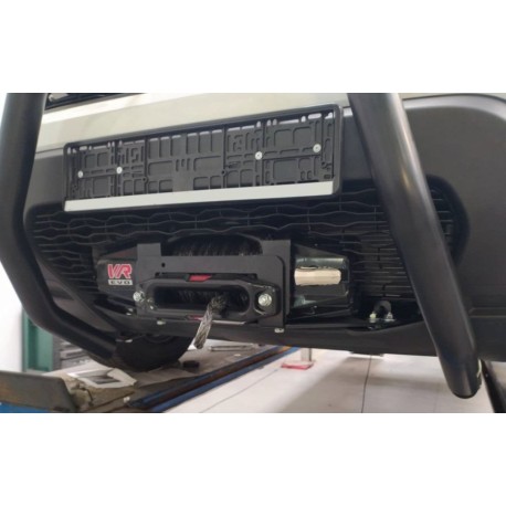 Platine avec Treuil Electrique (Câble Acier) pour Ford Ranger (2007-2012)