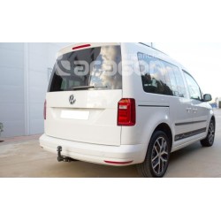 Attelage Caddy Beach à partir de 2017 + faisceau spécifique 13 broches [Standard]