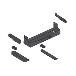 Platine avec Treuil Electrique (Câble Acier) pour Ford Ranger (2007-2012)