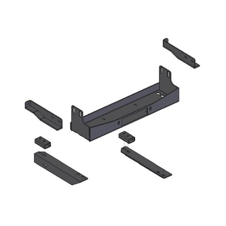 Platine avec Treuil Electrique (Câble Acier) pour Ford Ranger (2007-2012)