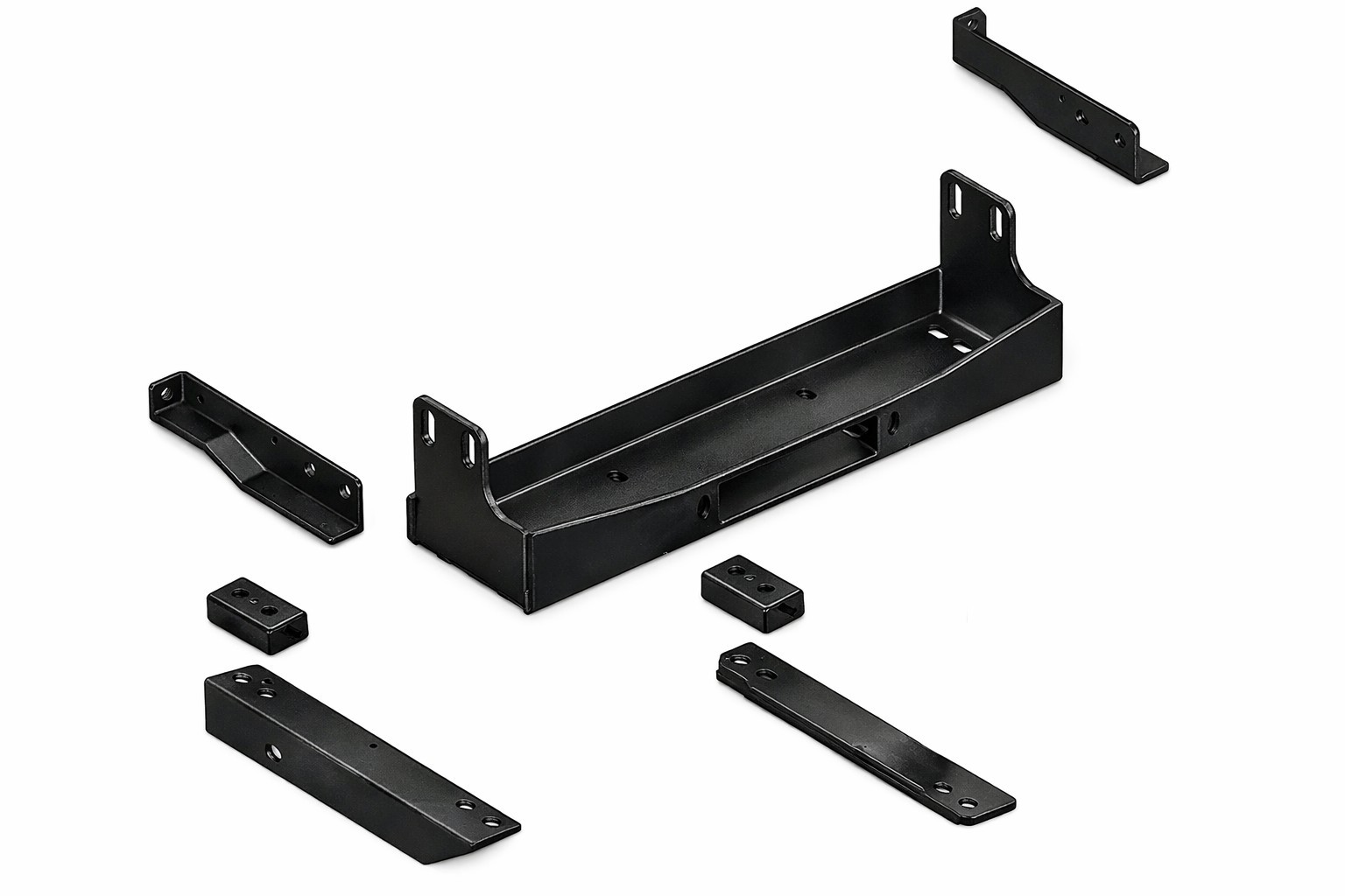 Platine avec Treuil Electrique (Câble Acier) pour Ford Ranger (2007-2012)