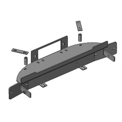Platine avec Treuil Electrique (Câble Acier) pour Ford Ranger (2007-2012)