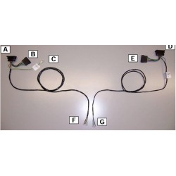 Faisceau spécifique 7 broches PEUGEOT PARTNER I de 1996 au 04/2008