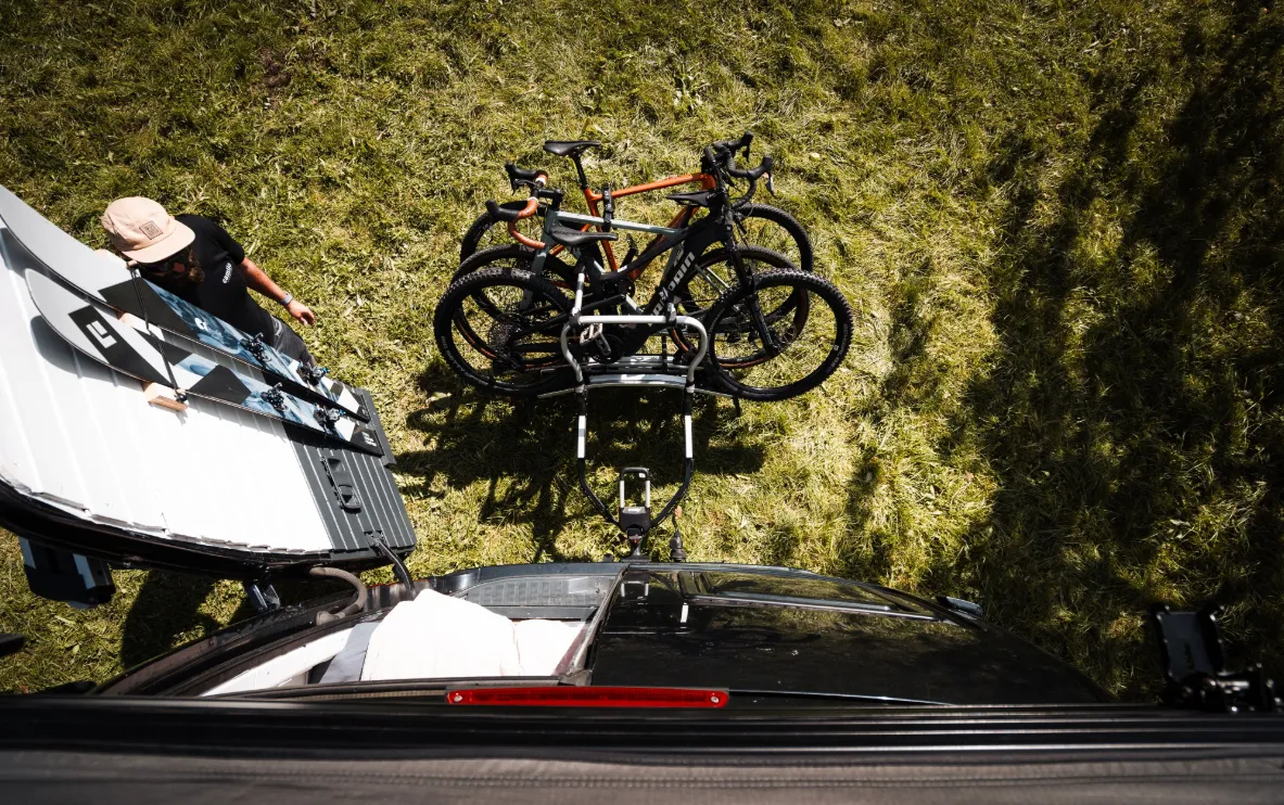 Porte-vélos Atera EVO RV - vans et fourgons aménagés - 2 vélos