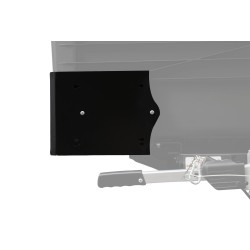 Plaque anti-chaleur pour coffre sur attelage TowBox