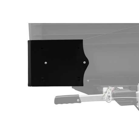 Plaque anti-chaleur pour coffre sur attelage TowBox