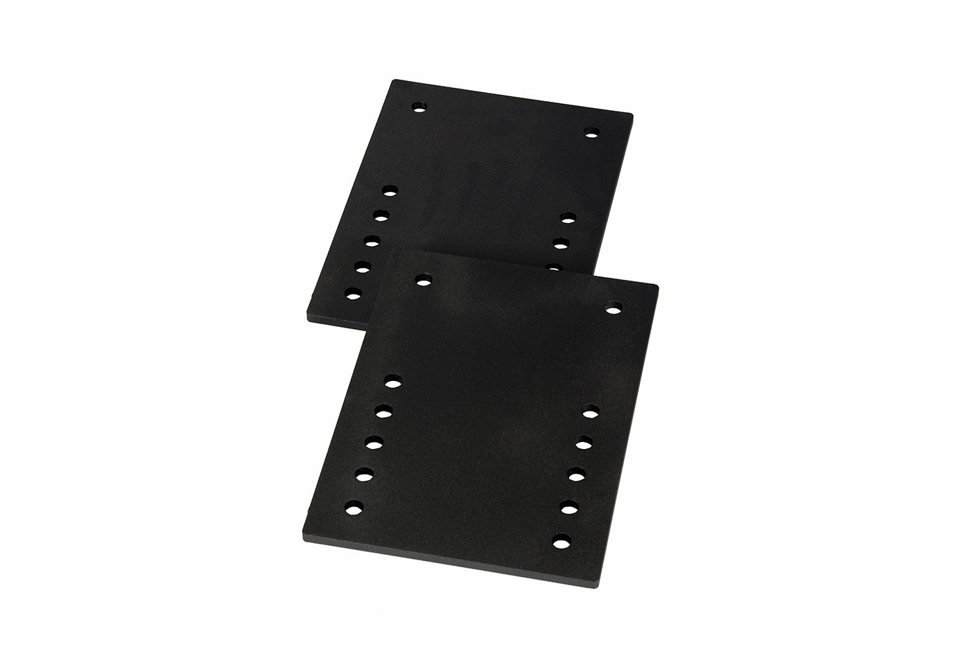 Plaques de réhausse rectangulaires – kit d’assemblage pour porte-vélos et attelage camping-car