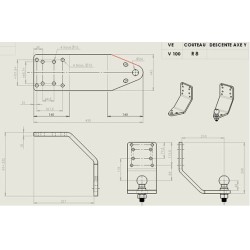  CHAPE MIXTE 4 TROUS 1.5 TONNES