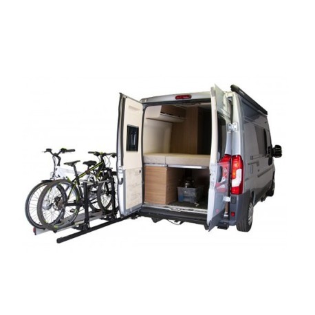 Porte Vélos Pivotant & Pliable Van Star Adventure Fourgons Aménagés L4 (6,40Mètres) à Partir de 2006
