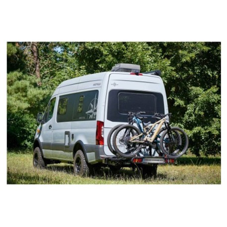 Porte Vélos Pivotant & Pliable Van Star E-Cross Fourgons Aménagés L4 (6,40Mètres) à Partir de 2006