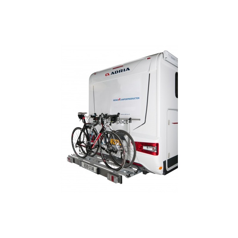 Porte-Moto + Porte-vélo Zorro Pliable pour Camping-Car - Attelage