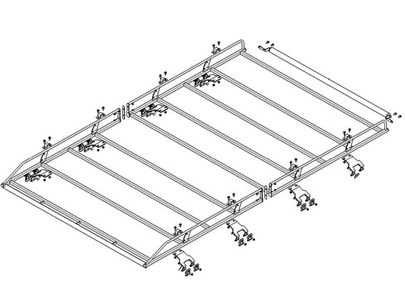 Galerie Epoxy - CITROËN Berlingo II [L1H1] avec Portes Battantes