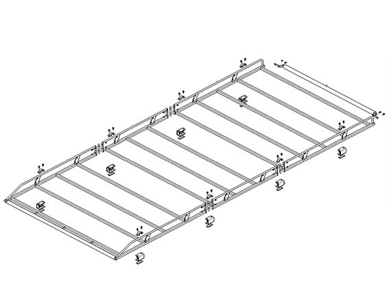 Galerie Epoxy - CITROËN Berlingo II [L1H1] avec Portes Battantes
